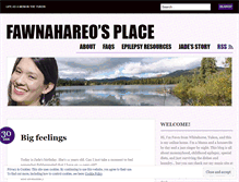Tablet Screenshot of fawnahareo.com